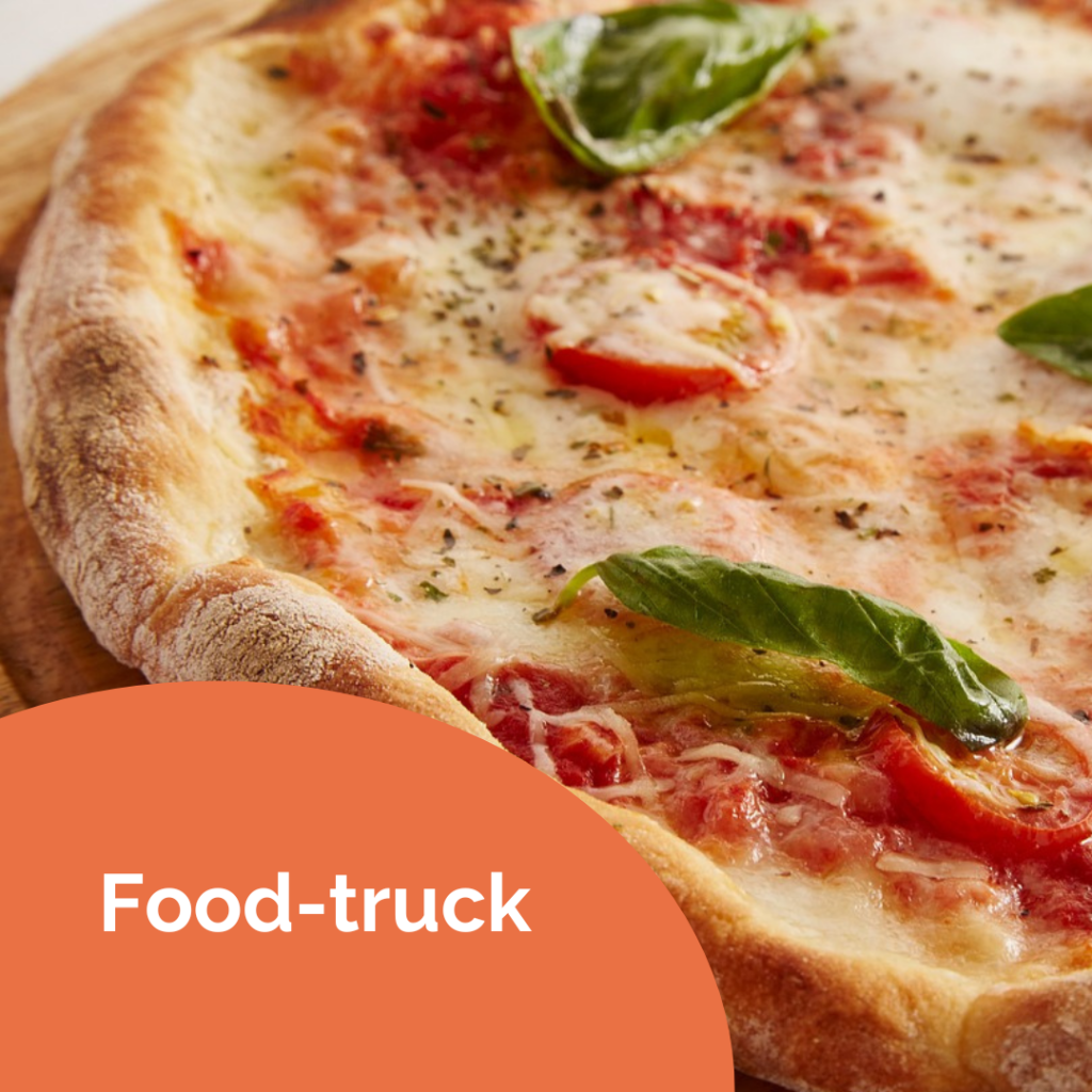 Food-truck pizza